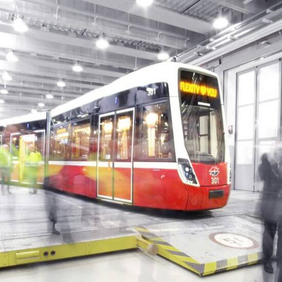 Bombardier Flexity Wien Design, Tram, Strassenbahn für Wien,