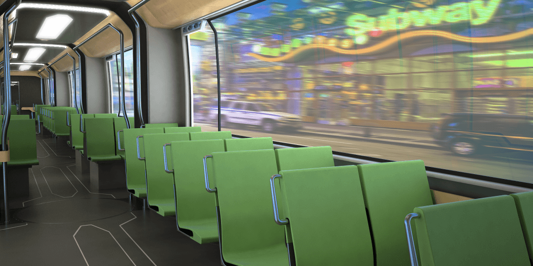 Tram Interior Concept A Study By Doellmann Design