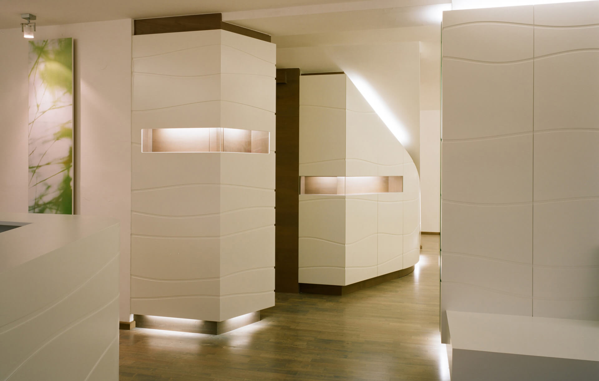 Krankenhäuser, Arztpraxen Einrichtung, Innenarchitektur Wien, interior of a private clinic