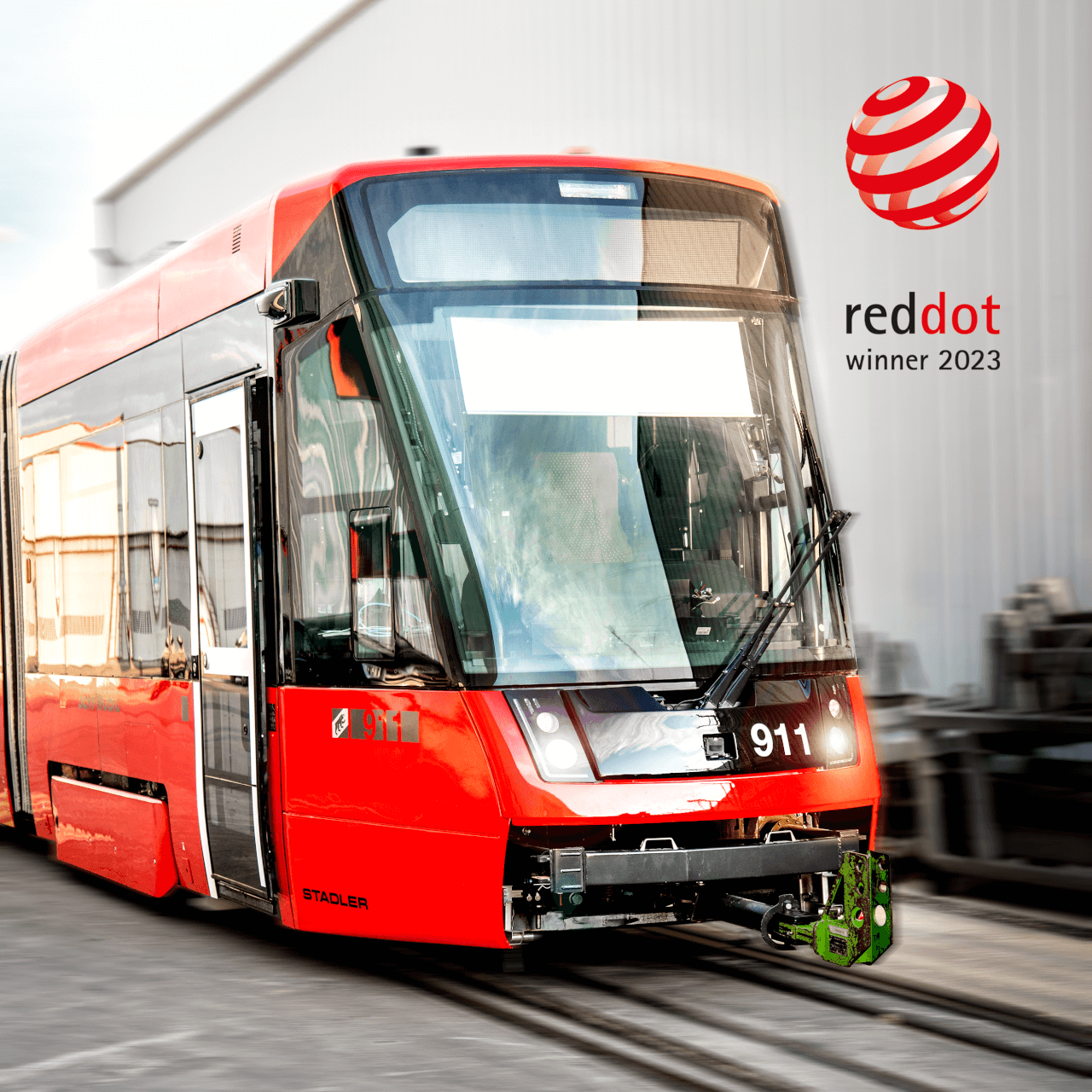 Stadler Tramlink Bern - Bernmobil - RedDot - by DDA Industrial Design
