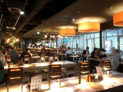 Brauhaus am Fraport, Restaurant Refit, Modernes Brauhaus