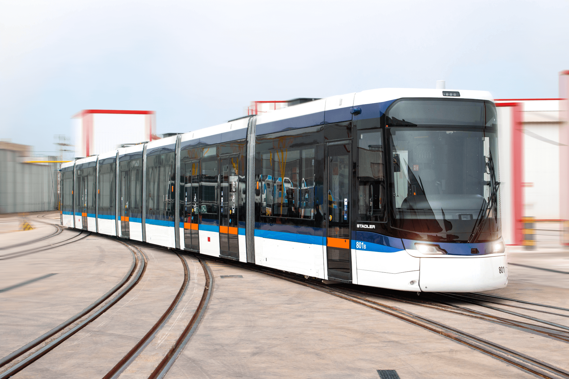 Stadler Tramlink Jena - die neue Lichtbahn vor der Auslieferung